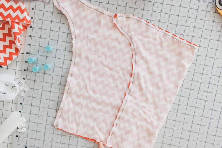 sew all sides except top edge