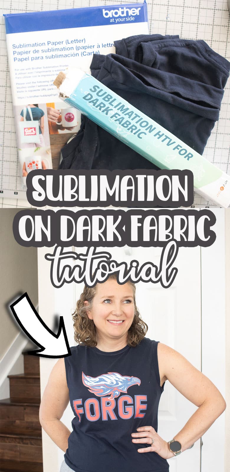 Learn how to create sublimation on dark fabric. Usually sublimation only works on light color fabric, but with this method you can use sublimation prints on dark fabric as well. Video and photo tutorial