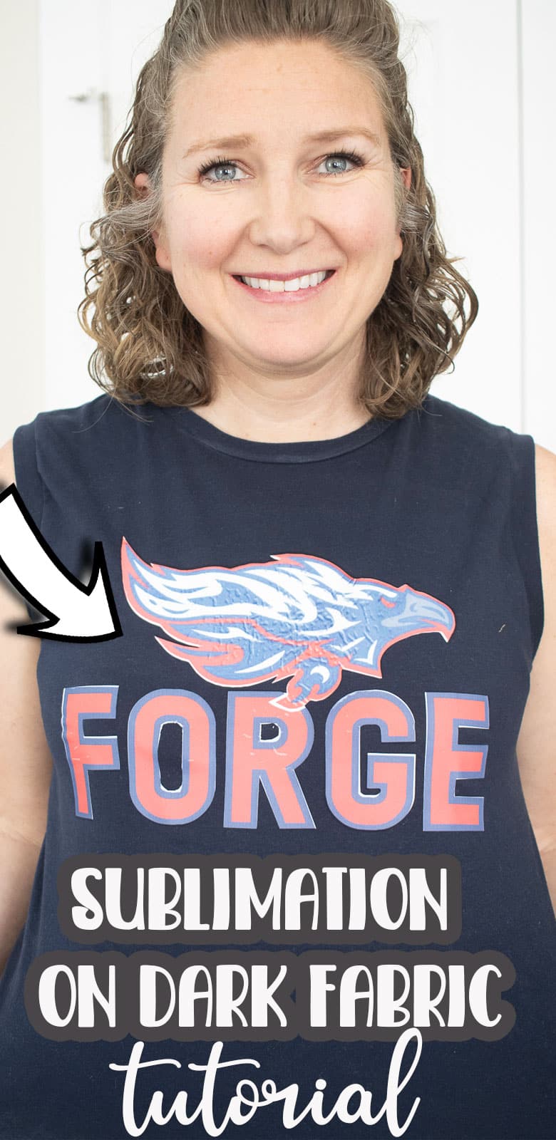 Learn how to create sublimation on dark fabric. Usually sublimation only works on light color fabric, but with this method you can use sublimation prints on dark fabric as well. Video and photo tutorial