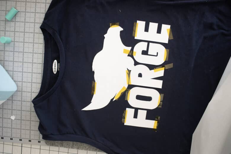 sublimation on dark fabric tutorial with sublimation vinyl