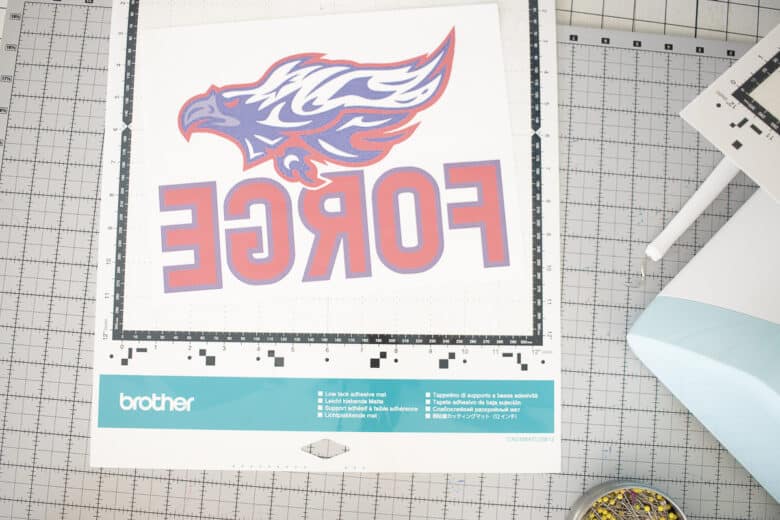 use low tack mat for paper