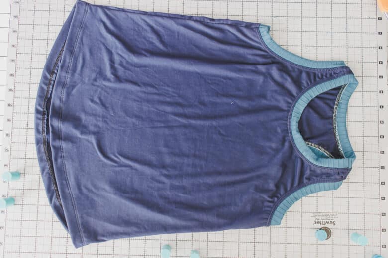 soft tank top for pj top from a free pdf pattern