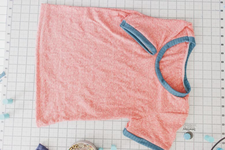 t-shirt for pj top from free pdf pattern