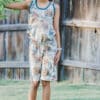 Kids tank romper pattern size 4-18 - Image 2