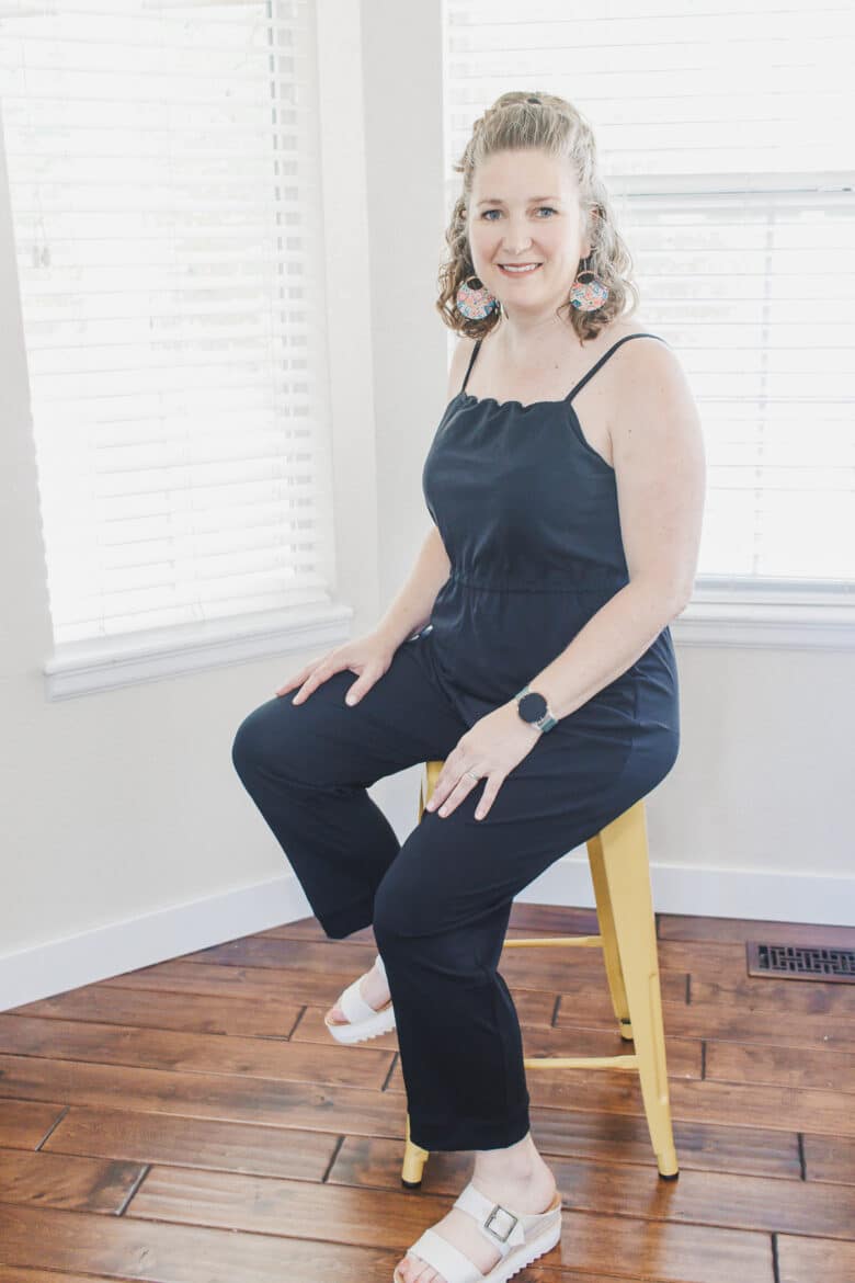sewing a womens romper with a free sewing pattern size xs-xxl