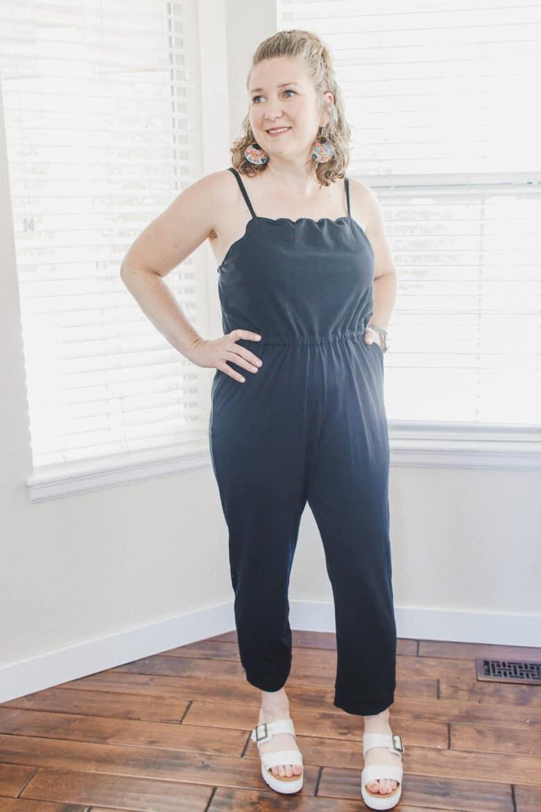 womens knit romper free pattern