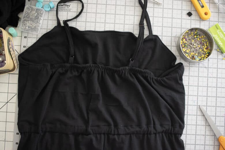 back finished view