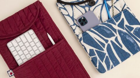 Sewing Patterns Notebook Case Laptop cases to sew - Tutorials and patterns - Life Sew Savory