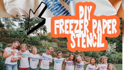 Image for freezer paper stencil tutorial