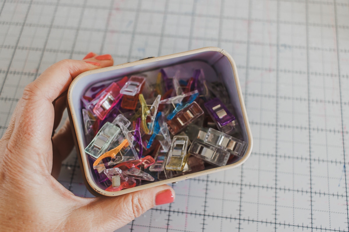 plastic sewing clips, my favorite must-have