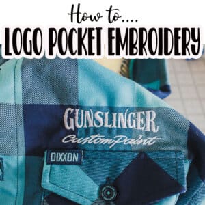 How to embroider a logo above a pocket how-to-embroidery-a-logo-on-a-pocket