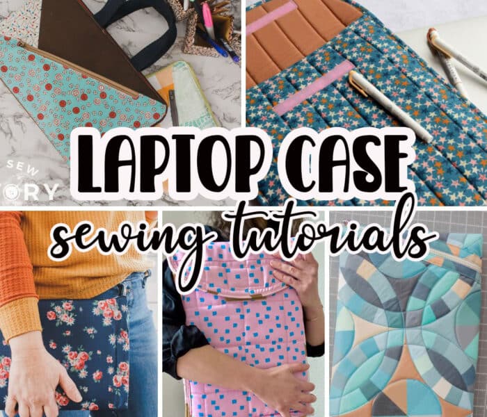 how to sew a laptop sleeve with free sewing tutorials and patterns