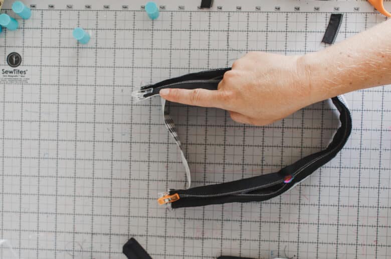sew both end - right sides together