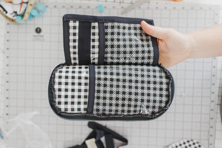 inside view of pouch now