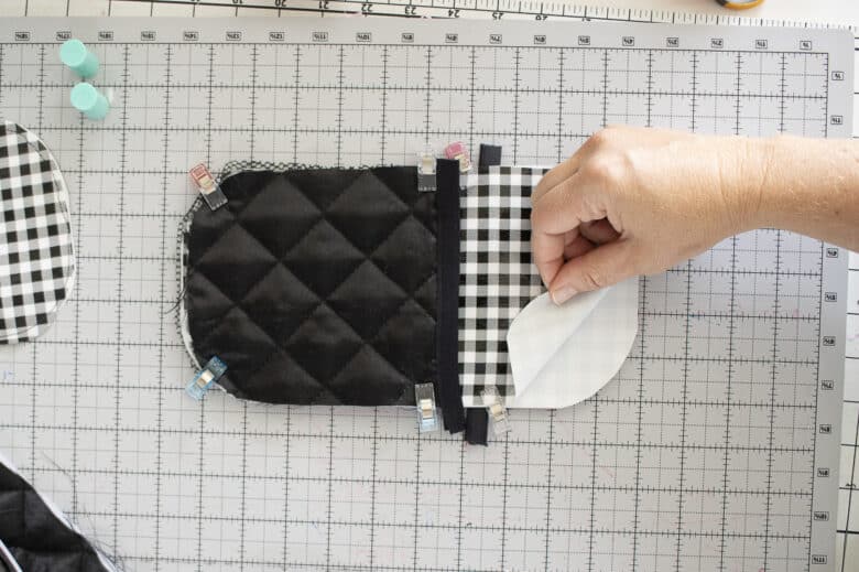 put the top together with pocket