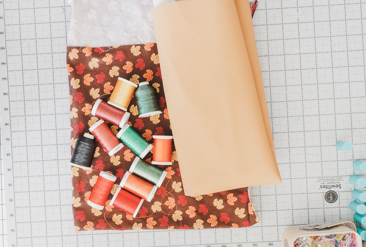 supplies to sew a tote bag