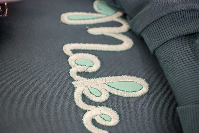 peel inside of letters later