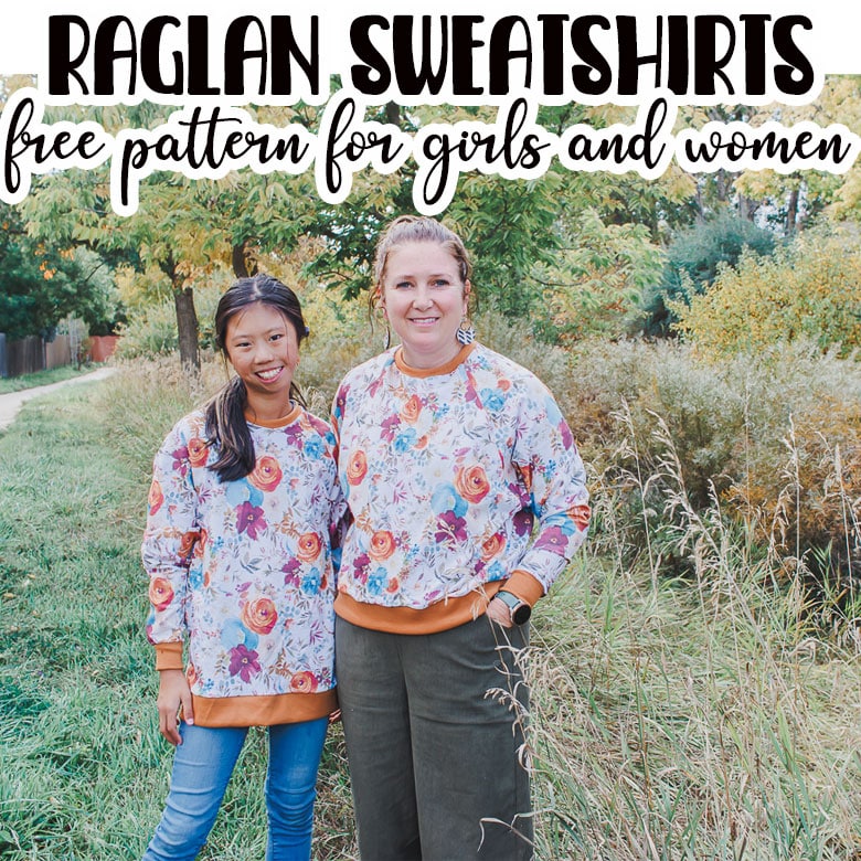 Check out my new fall sweatshirts sewn from free pdf patterns. Use the provided free patterns and tutorials to sew fun fall sweatshirts in sizes for kids and adults.