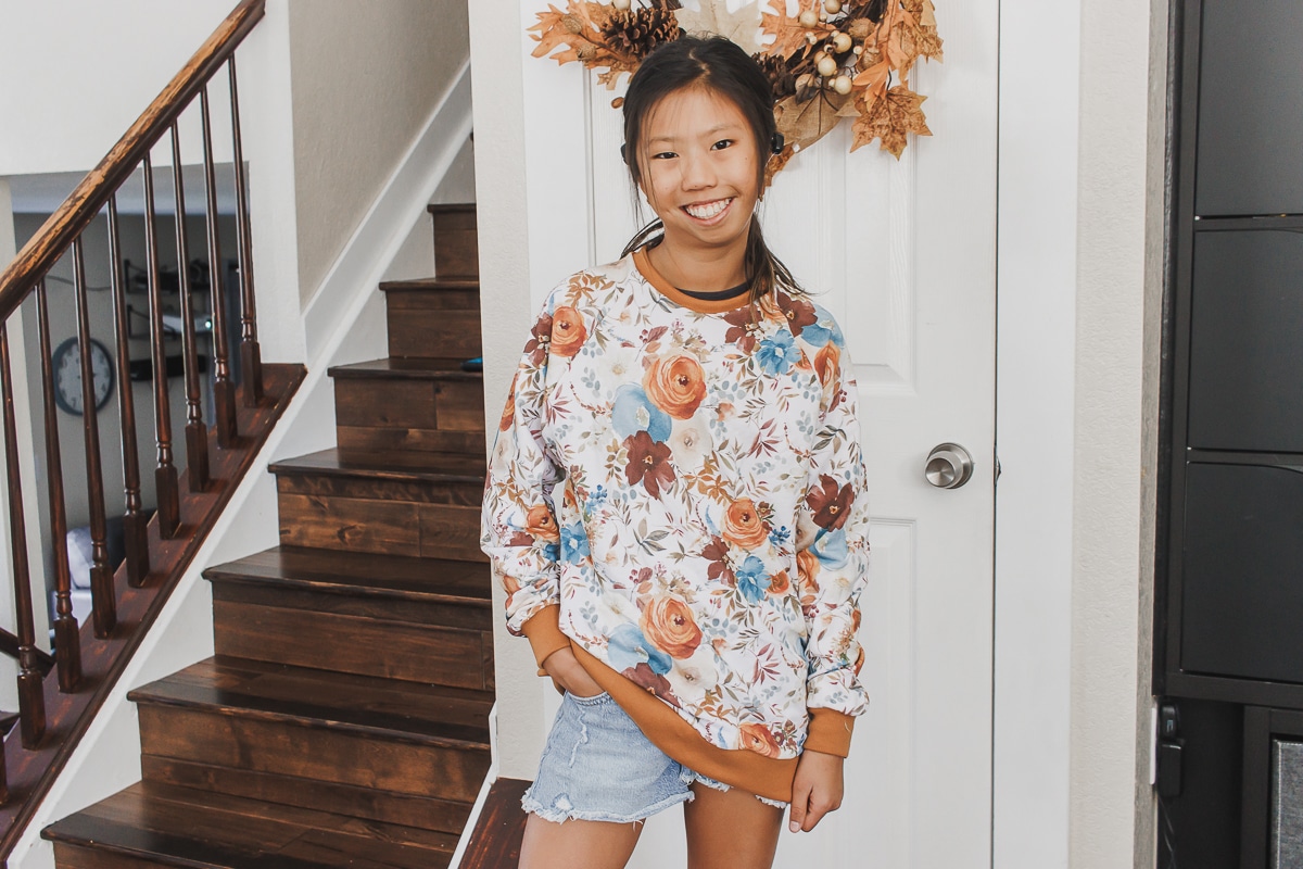 cute fall sweatshirts from free sewing patterns
