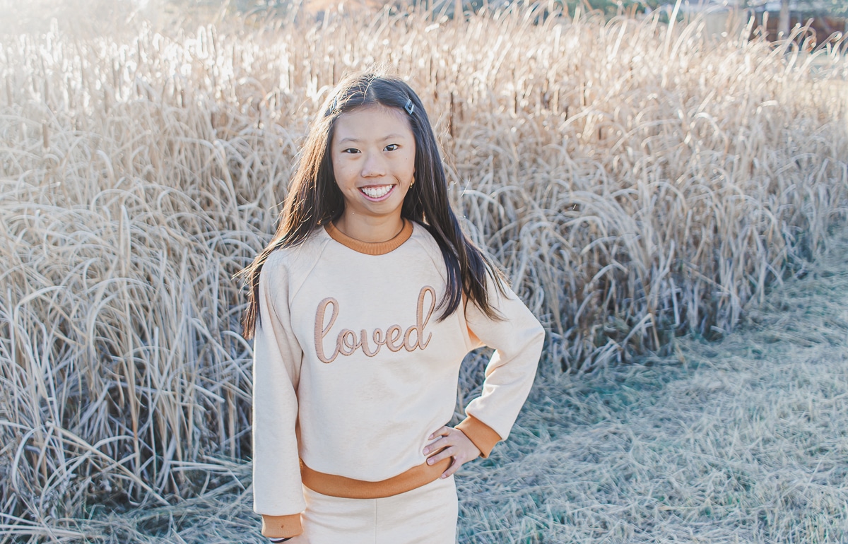 matching sweatsuit outfit tutorial