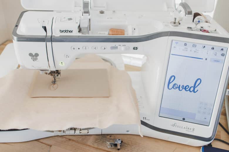 embroidered sweatshirt