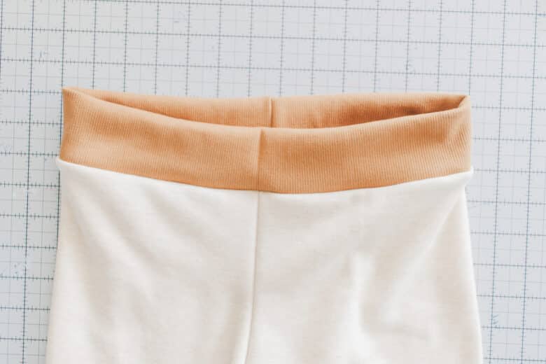 add wasitband - not fold over