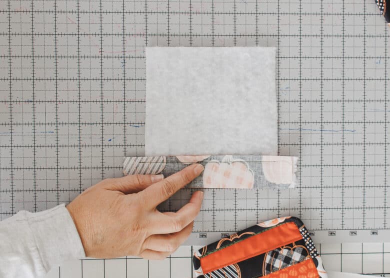sew fabric to batting