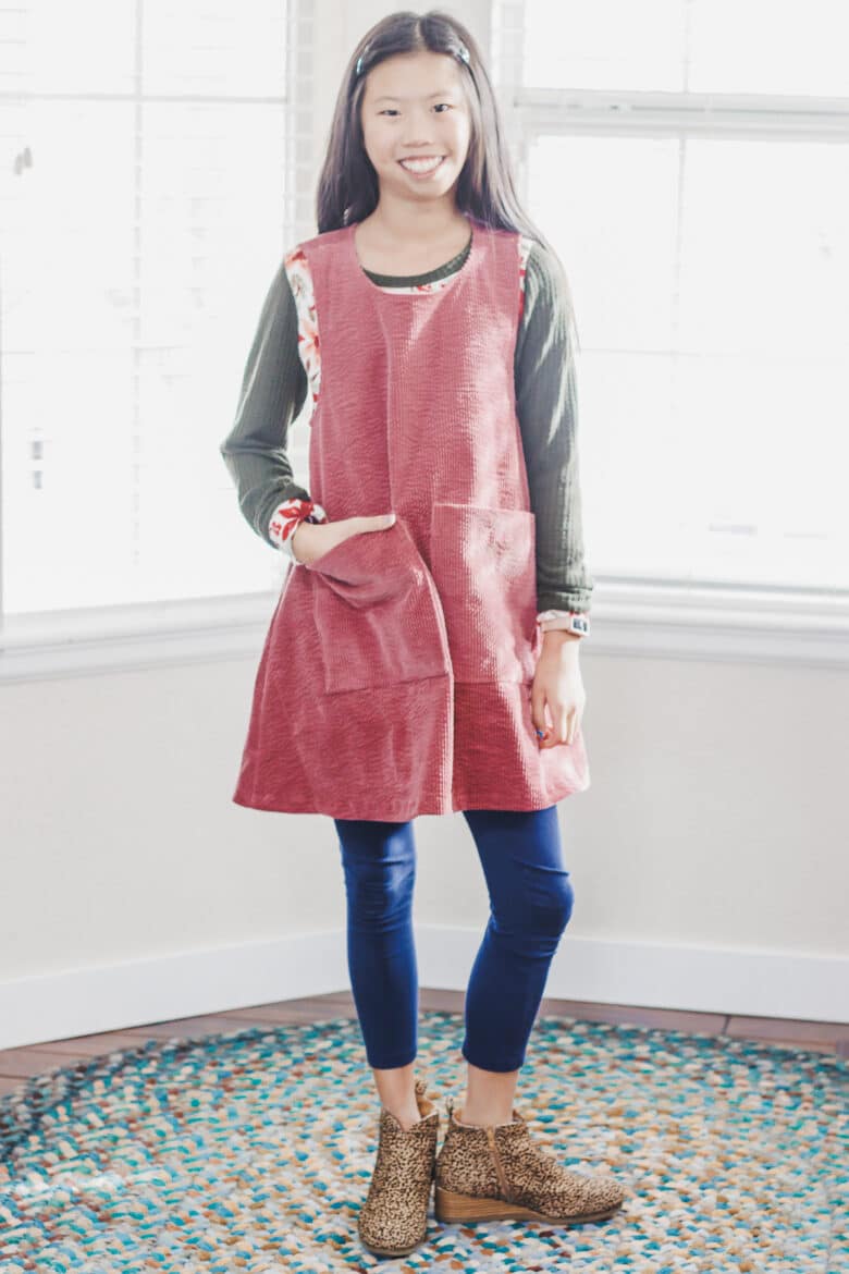 new pdf pattern corduroy jumper