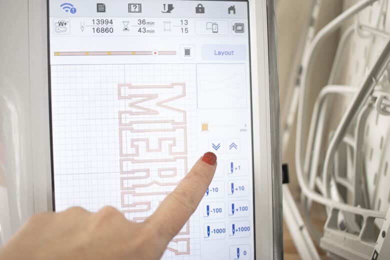 use arrows to move to next letter