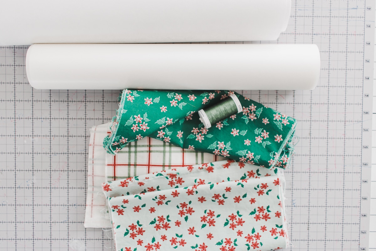 fabric and stabilizer supplies for MERRY applique