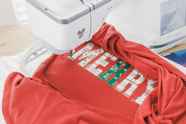 ready to sati n stitch around each letter