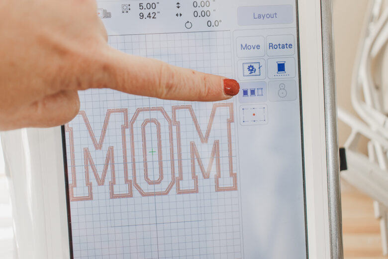 color sort  to make the applique easier