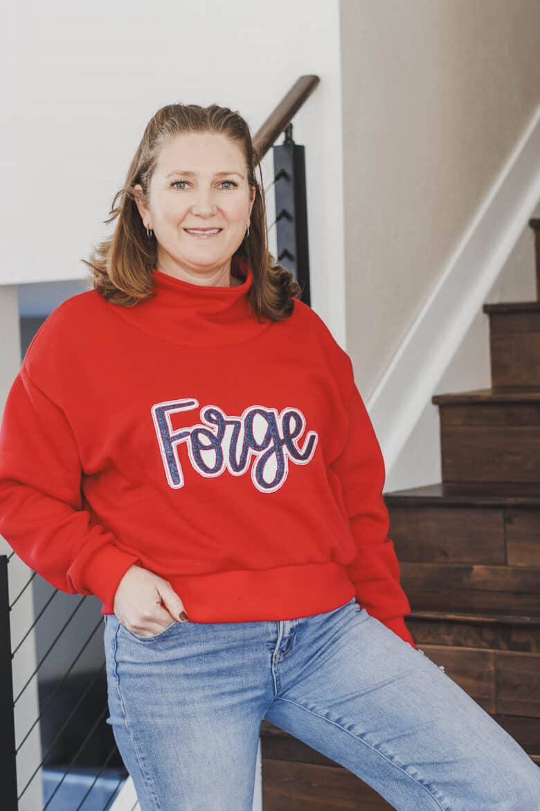 create custom sports wear with applique