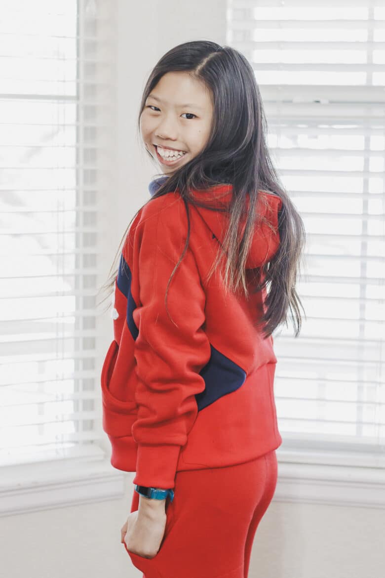 cute cozy sweatshirt to support your school