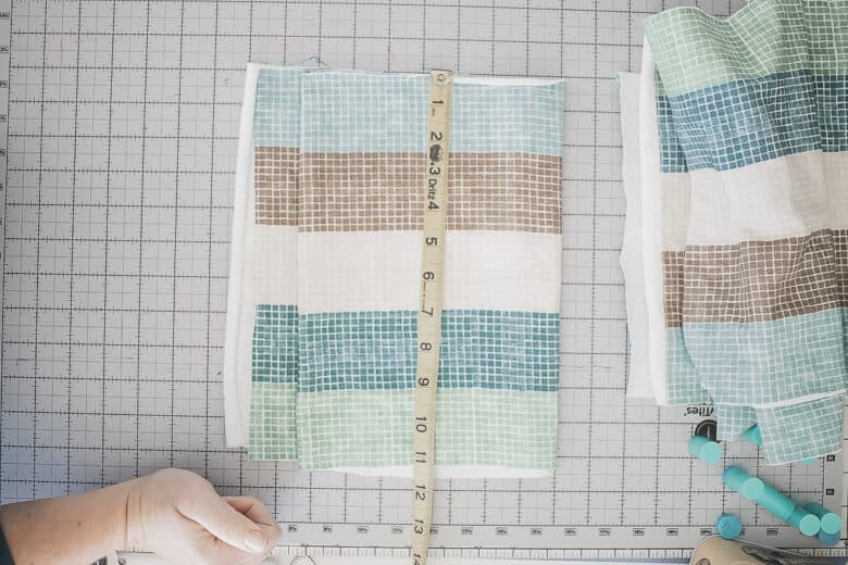 around 11" for each part