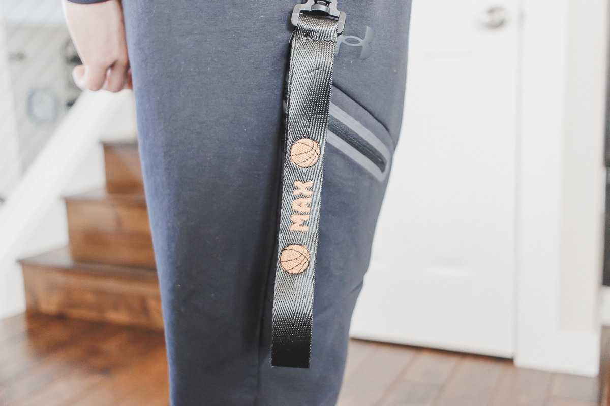 DIY custom lanyard tutorial with embroidery machine