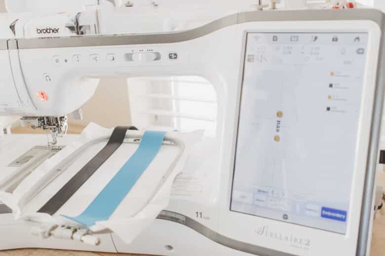 transfer design to machine