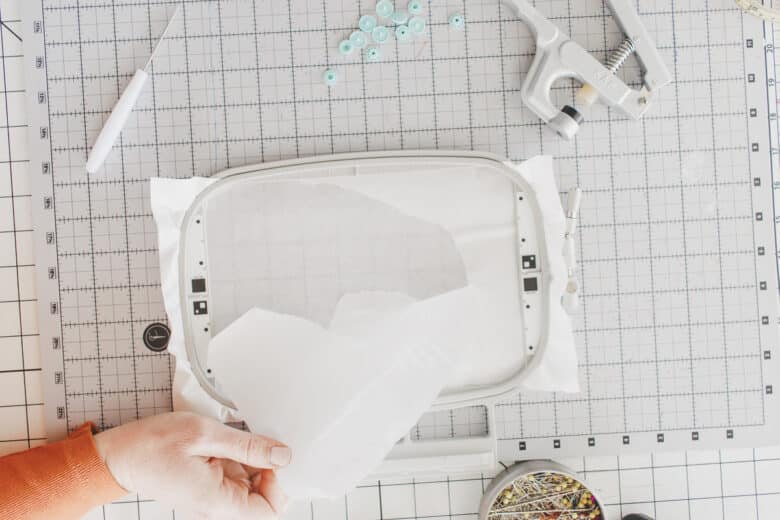 hoop adhesive stabilizer