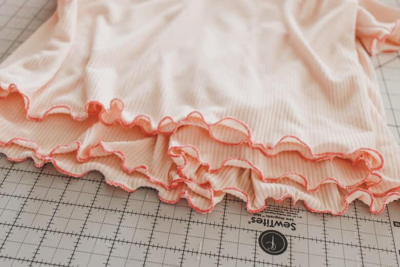 lettuce hem to finish