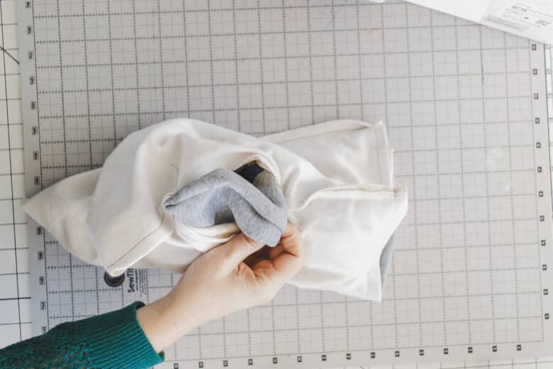 pull through the turning hole