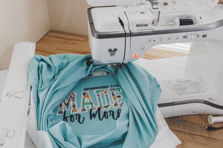 applique and embroidery shirt tutorial