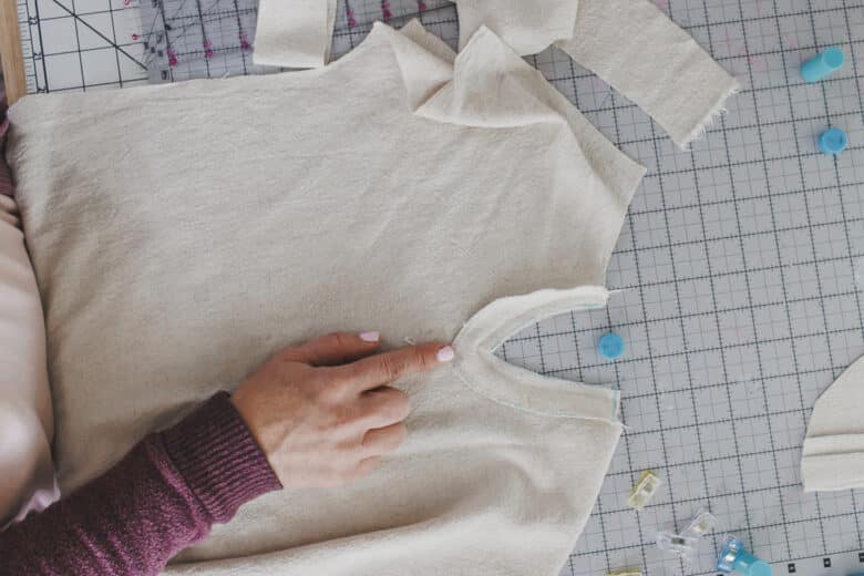 sew with sewing machine
