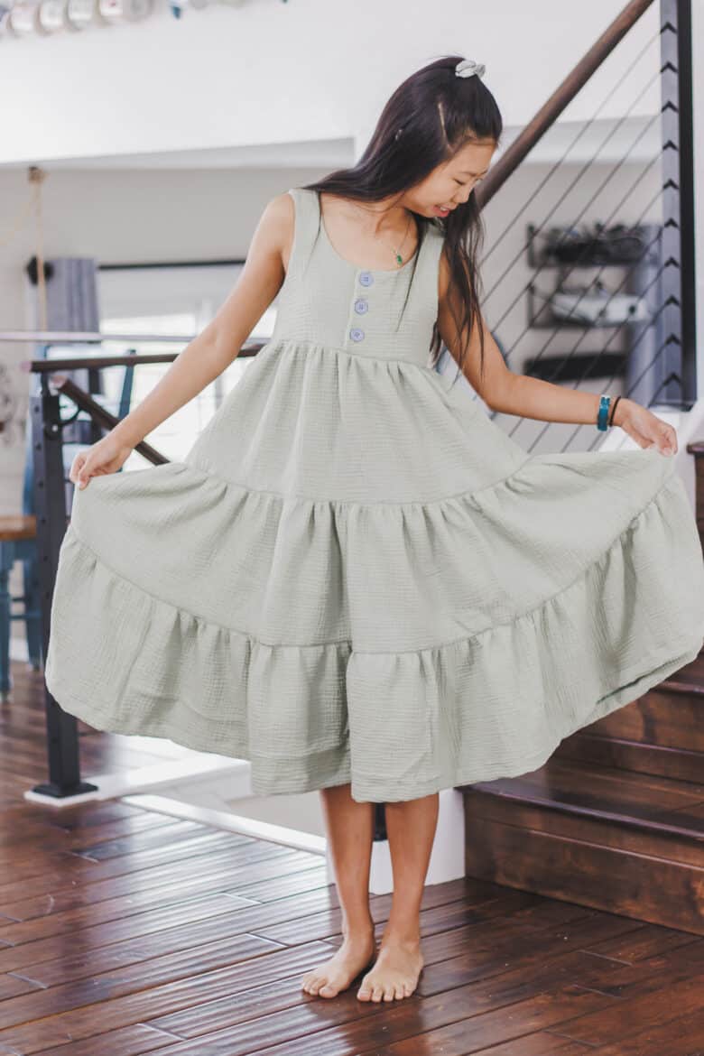 three tiered tank dress gorgeous