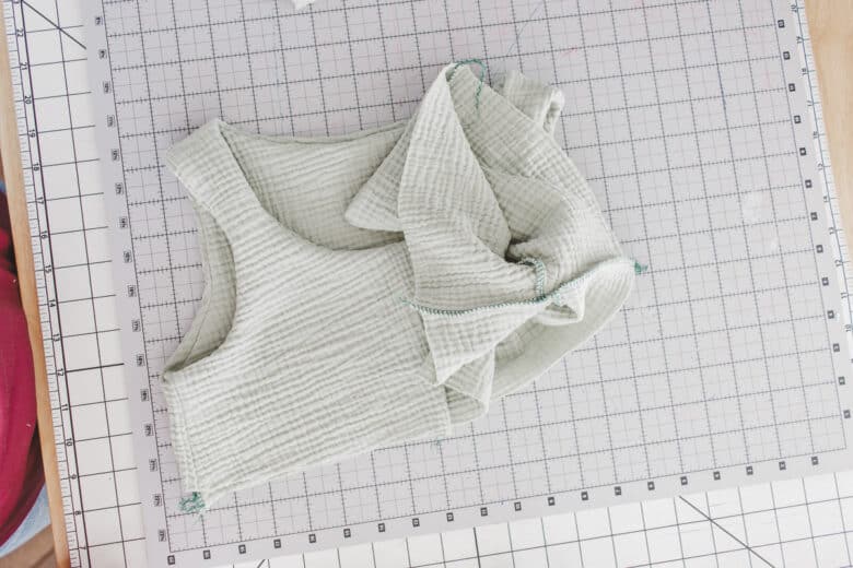 here is the side seam