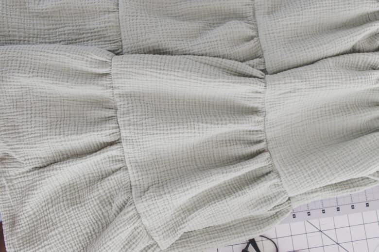 three tier skirt