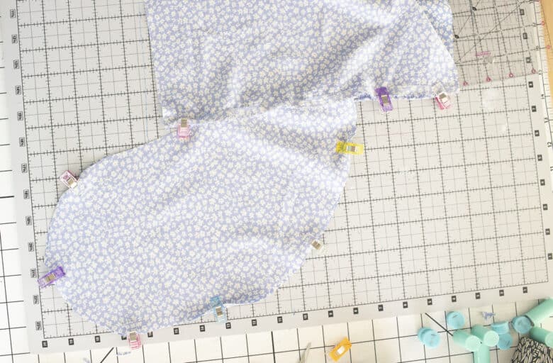 sew two sides together