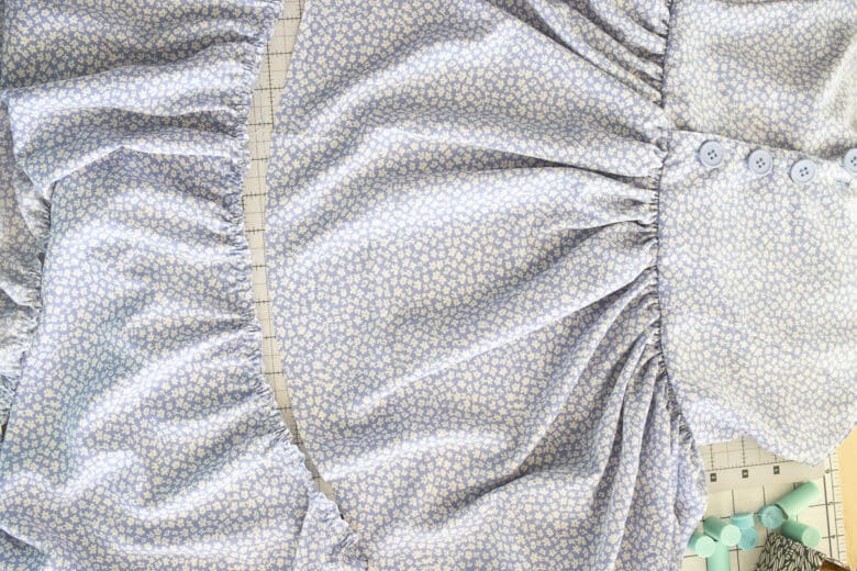 gather and sew second tier