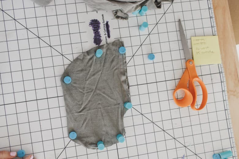 cut pocket and waistband