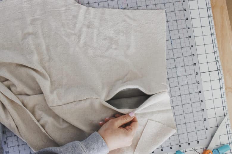 cute pocket detail