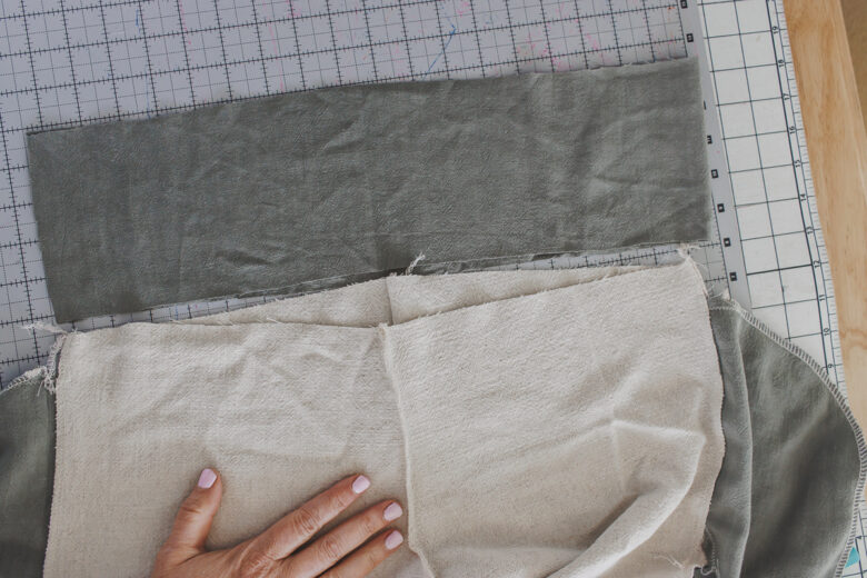 cut waistband to width